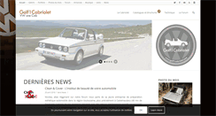 Desktop Screenshot of golf1cabriolet.com